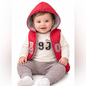 NEW with Tags Baby Clothing 3-Piece Cotton Set for Newborn Baby Girls and Boys